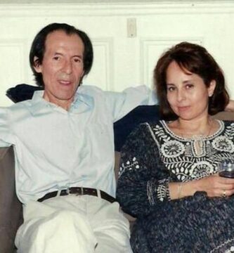 Alida Cordero y Julio Ramón Ribeyro