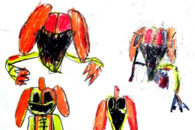 Sombrero o una boa que digiere un elefante, por Carlos Yusti