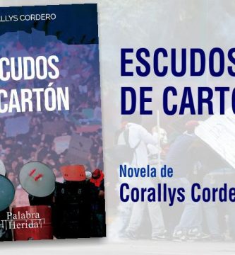 “Escudos de cartón”, novela de Corallys Cordero