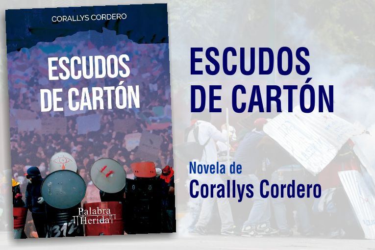“Escudos de cartón”, novela de Corallys Cordero