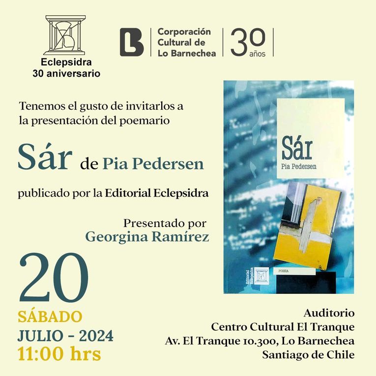 Presentación de “Sár”, de Pia Pedersen