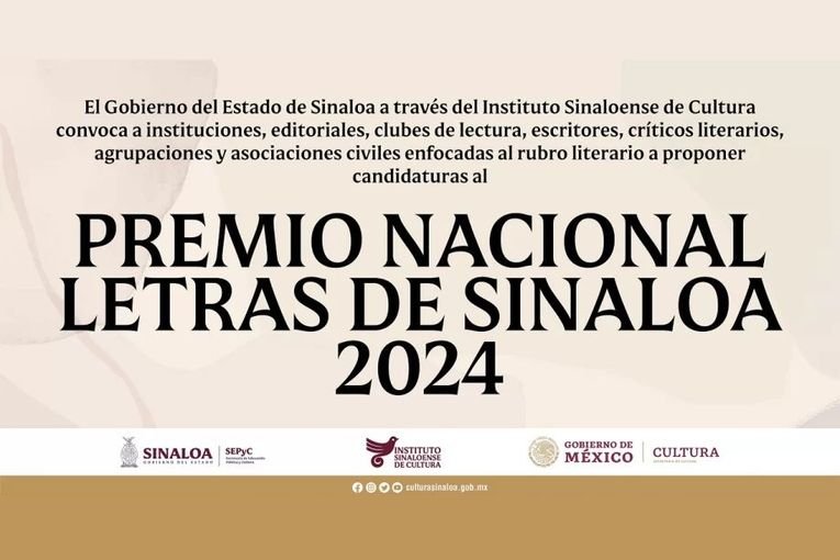 Premio Nacional Letras de Sinaloa 2024