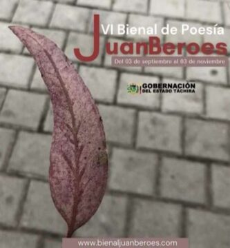 VI Bienal de Poesía Juan Beroes
