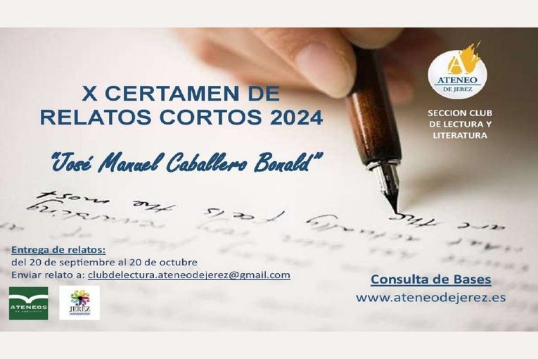 X Certamen de Relatos Cortos José Manuel Caballero Bonald 2024