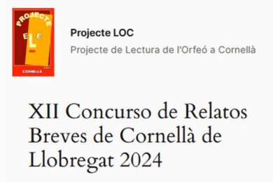 XII Concurso de Relatos Breves de Cornellà de Llobregat 2024