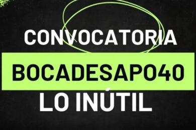 Convocatoria de la revista Boca de Sapo #40: Lo inútil