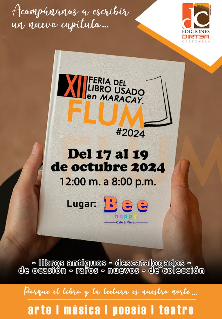 XII Feria del Libro Usado en Maracay #FLUM2024