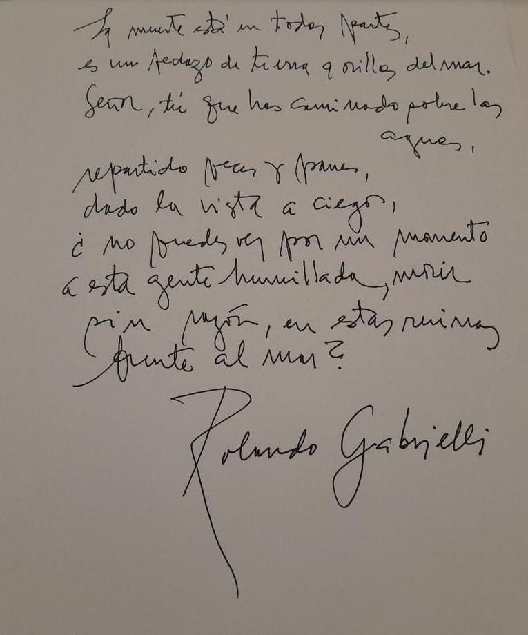 La muerte está en todas partes, por Rolando Gabrielli