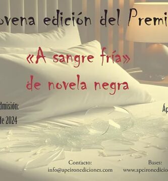 IX Premio “A sangre fría” de Novela Negra