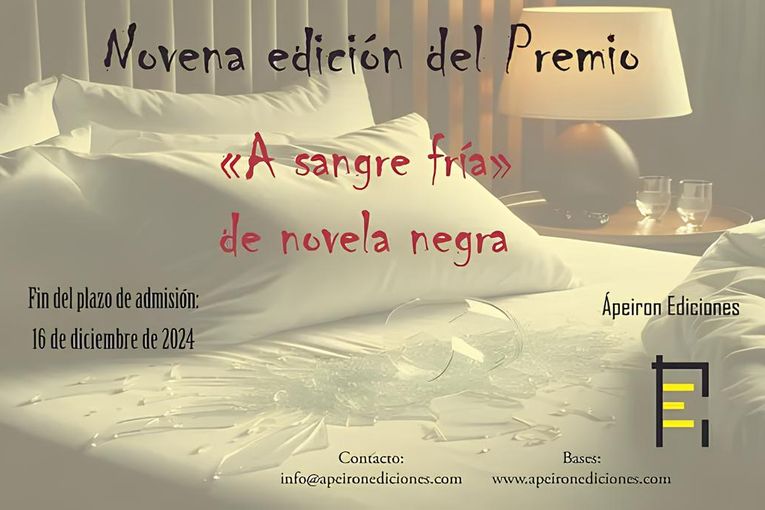 IX Premio “A sangre fría” de Novela Negra