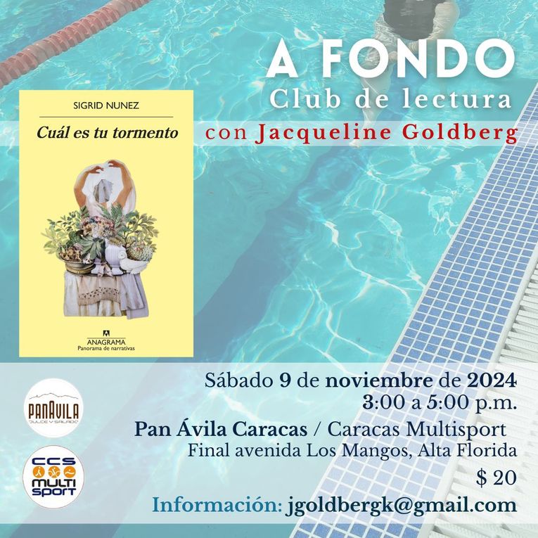 Club de lectura “A fondo”, de Jacqueline Goldberg
