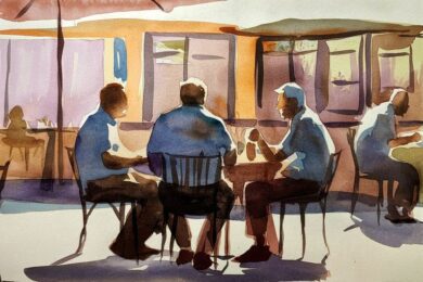 Cenas y libros, por Vicente Adelantado Soriano