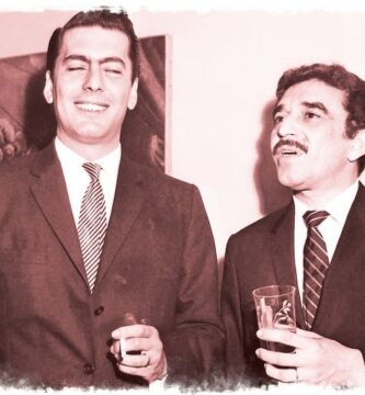 Mario Vargas Llosa y Gabriel García Márquez