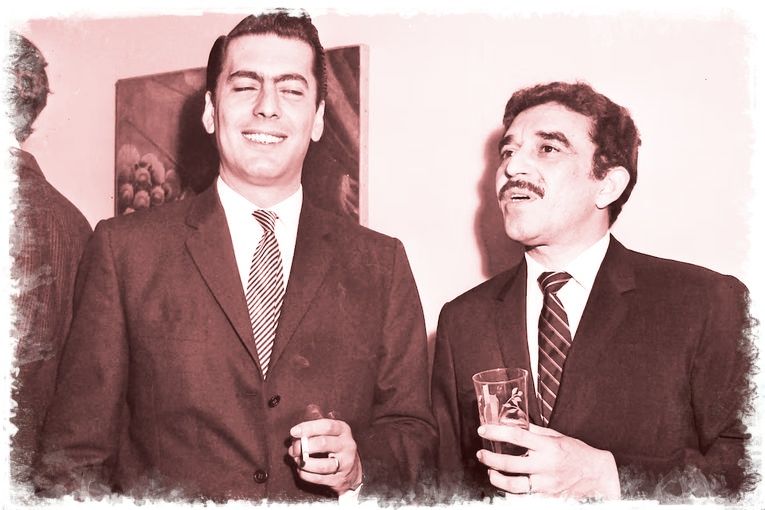 Mario Vargas Llosa y Gabriel García Márquez