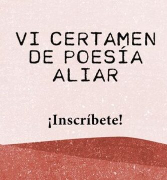 VI Certamen de Poesía Aliar