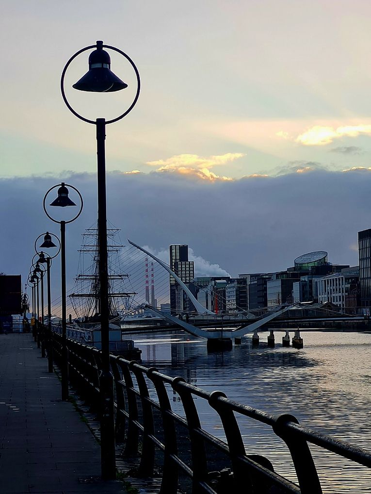 Río Liffey, Dublín (Irlanda)