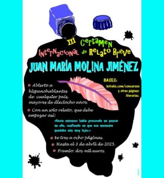 III Certamen de Relato Breve Juan María Molina Jiménez