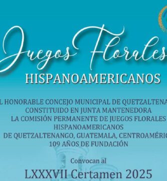 LXXXVII Certamen Juegos Florales Hispanoamericanos de Quetzaltenango 2025