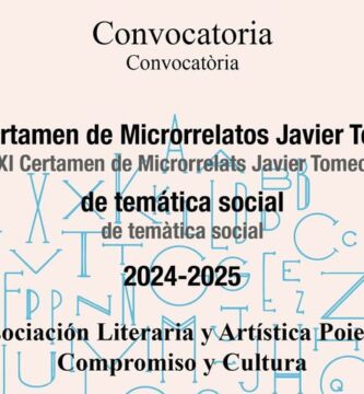 XI Certamen de Microrrelatos Javier Tomeo de Temática Social 2024-2025