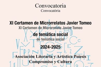 XI Certamen de Microrrelatos Javier Tomeo de Temática Social 2024-2025