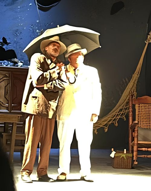 “El coronel no tiene quien le escriba”, obra teatral dirigida por Manuel Chapuseaux y basada en la novela de Gabriel García Márquez