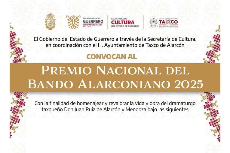 Premio Nacional del Bando Alarconiano 2025