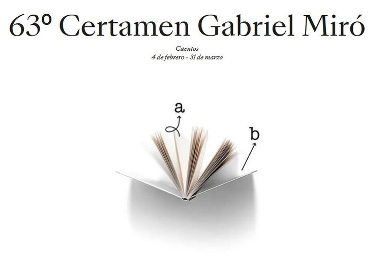 63r Concurso de Cuentos Gabriel Miró