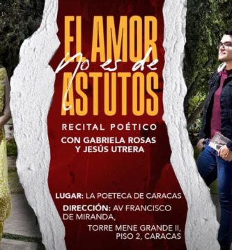 Recital “El amor no es de astutos” con Gabriela Rosas y Jesús Utrera