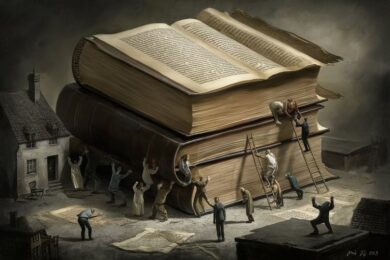 Un libro grande es un mal grande, por Vicente Adelantado Soriano