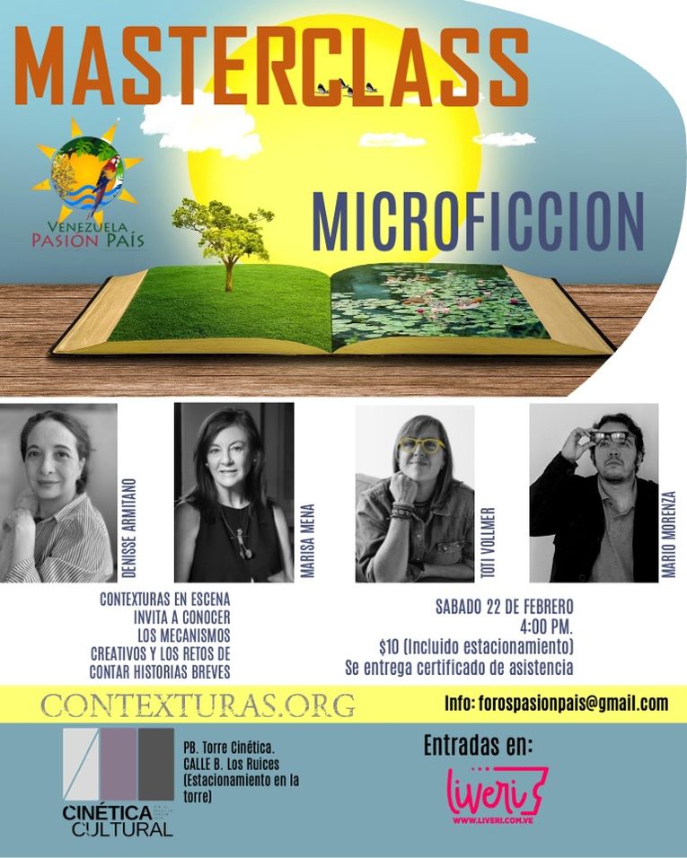 Masterclass “Contexturas en escena. La microficción como protagonista”