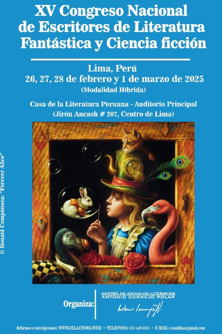 XV Congreso Nacional de Escritores de Literatura Fantástica y Ciencia Ficción