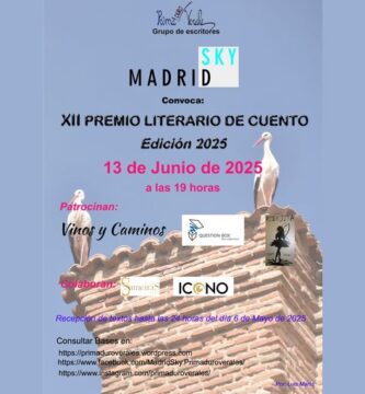 XII Premio Literario de Cuentos Madrid Sky