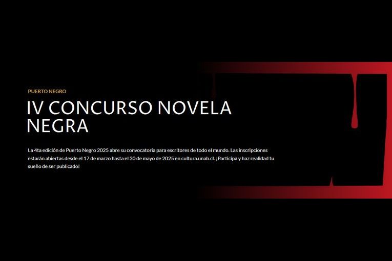 IV Concurso de Novela Negra “Puerto Negro”