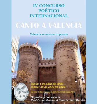 IV Concurso Poético Internacional Canto a Valencia