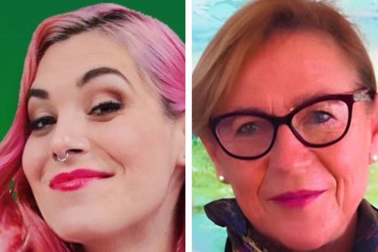 Sara Rubayo y Ana Gállego