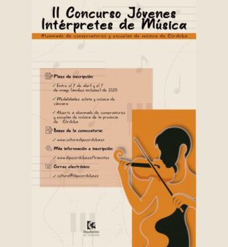 II Concurso de Jóvenes Intérpretes de Música de la Diputación de Córdoba