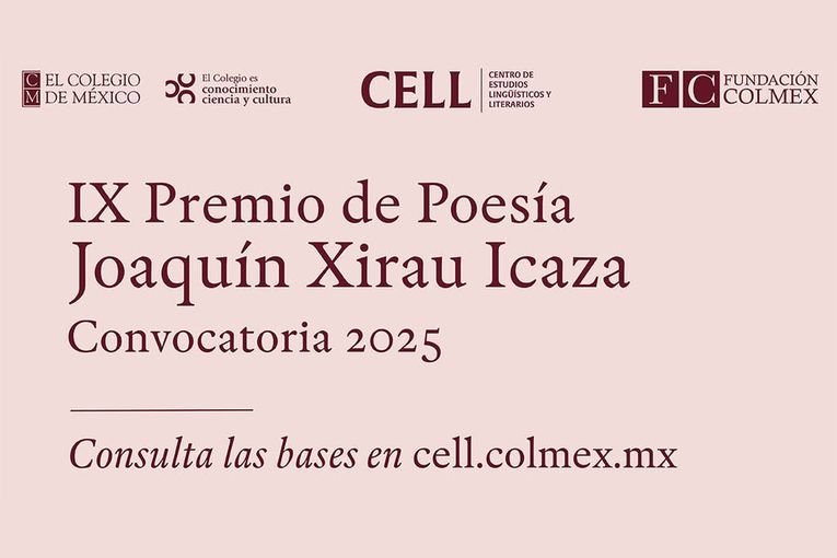 IX Premio de Poesía Joaquín Xirau Icaza