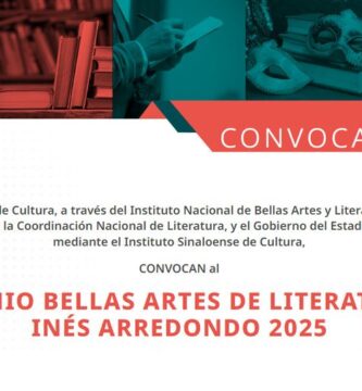 Premio Bellas Artes de Literatura Inés Arredondo 2025