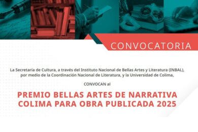Premio Bellas Artes de Narrativa Colima para Obra Publicada 2025