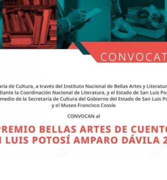 Premio Bellas Artes de Cuento San Luis Potosí Amparo Dávila 2025