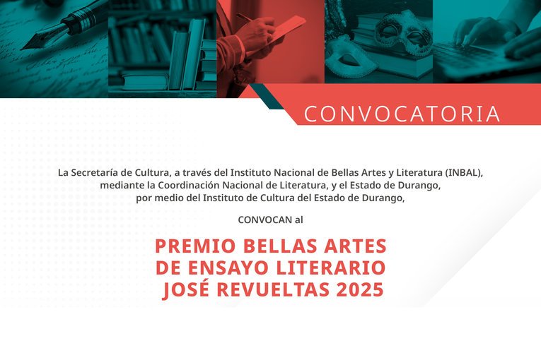 Premio Bellas Artes de Ensayo Literario José Revueltas 2025