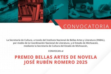 Premio Bellas Artes de Novela José Rubén Romero 2025