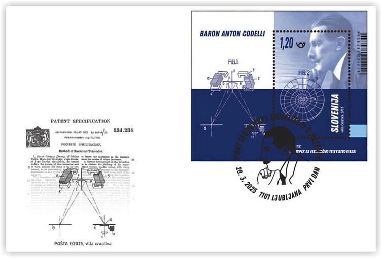 Sello en homenaje a Anton Codelli