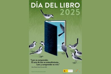 Cartel conmemorativo del Día Mundial del Libro y del Derecho de Autor 2025