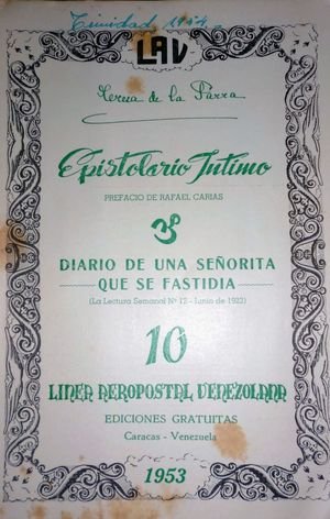 “Epistolario íntimo”, de Teresa de la Parra