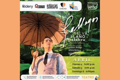 Obra teatral “Rómulo Gallegos: selva, llano y palabra”