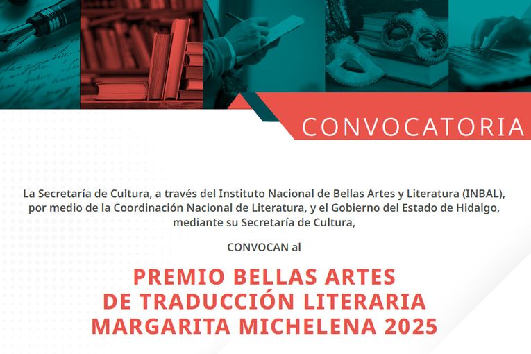 Premio Bellas Artes de Traducción Literaria Margarita Michelena 2025