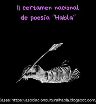 II Certamen Nacional de Poesía “Habla”