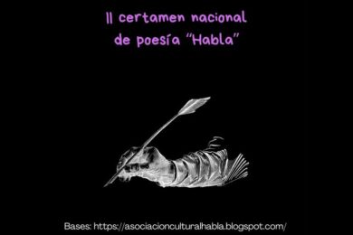 II Certamen Nacional de Poesía “Habla”