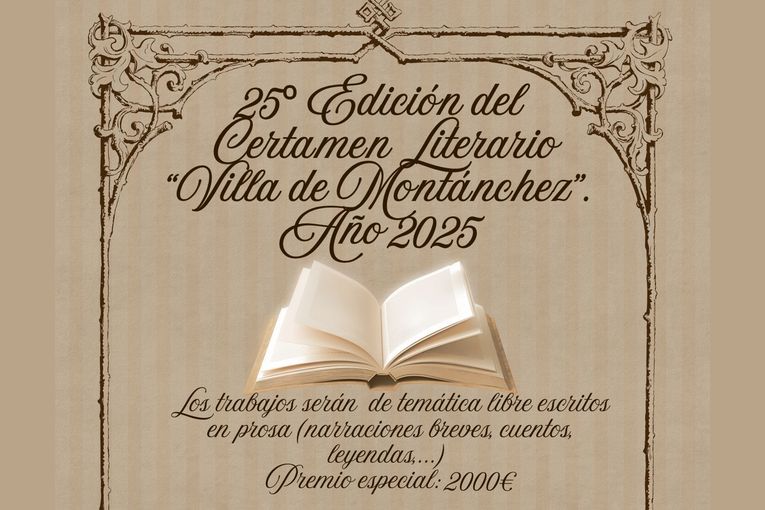 XXV Certamen Literario “Villa de Montánchez” 2025